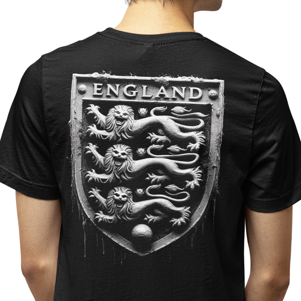 Back view of man wearing black short sleeve unisex fit original T-Shirt by Achilles Tactical Clothing Brand England design