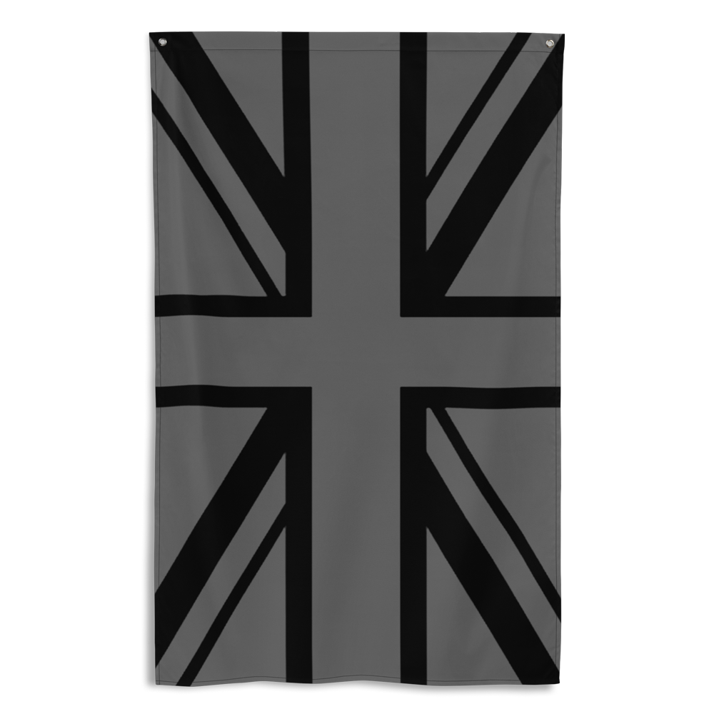 UNION FLAG (Grey) Full Size Banner Flag from Achilles – Achilles Tactical