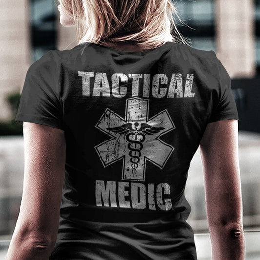 T-shirt à manches courtes Tactical Medic (imprimé au dos)
